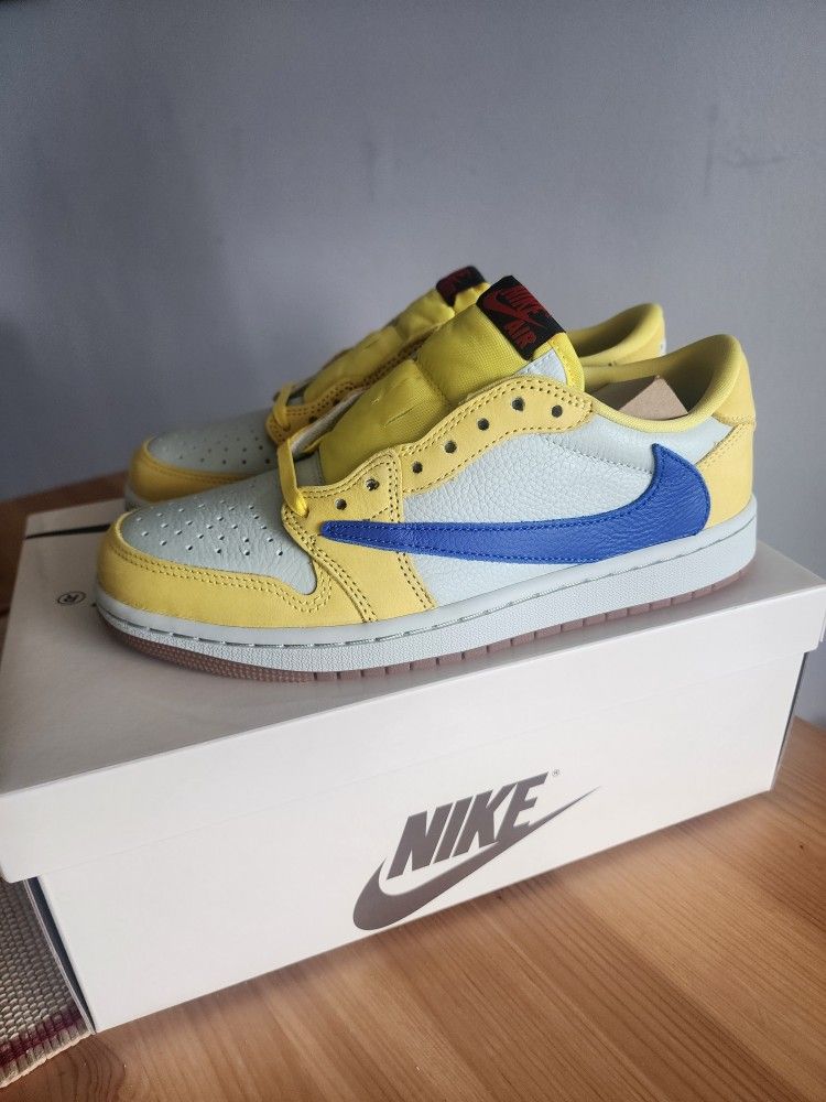 Jordan 1 Low Travis Scott - Size 6M/7.5 W