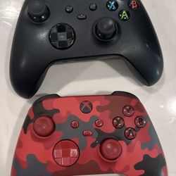 Black Controller-$30 Red Camo-$40