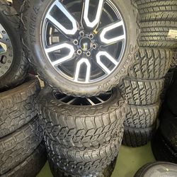GMC rims and tires!!