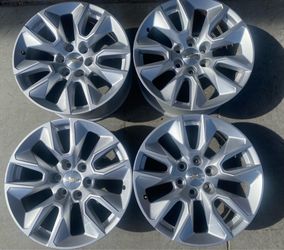 Chevrolet 20 inch wheels