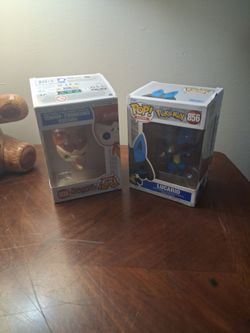 Funko Pop Pokémon Lucario #856 & Fuecoco #1030 Bundle