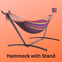 Brand New, Portable Hammock with Stand