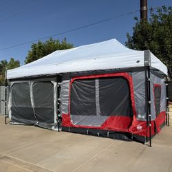 EZUP EZ-UP Eclipse 10' x 20' Canopy + Work Cube 10x20 + Camping Cube