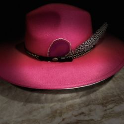 The Hot Pink Ágata rancher hat