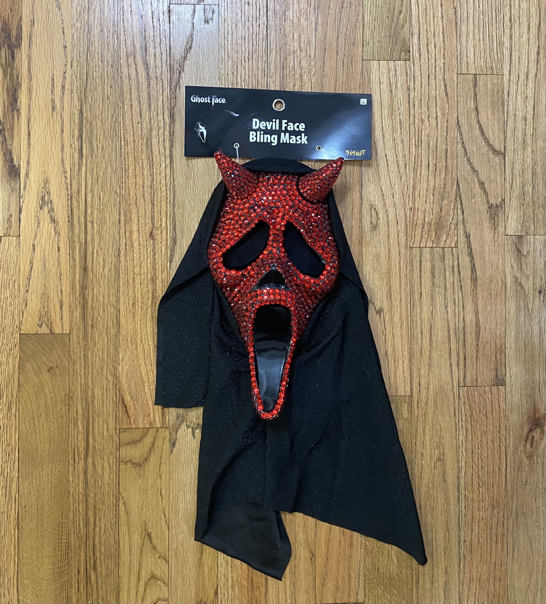 Scream Ghost Face Devil Bling Mask Red