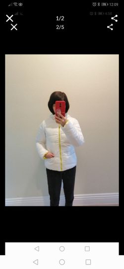 Double sided down jacket, size xs