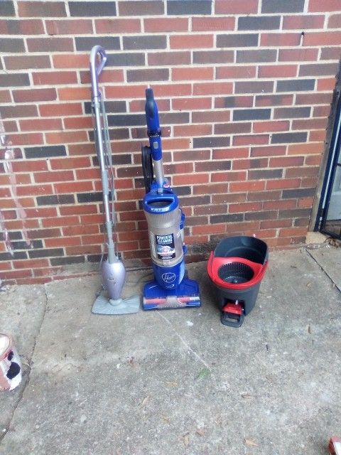 Hoover Vacuum+Bucket+Shark Steamer