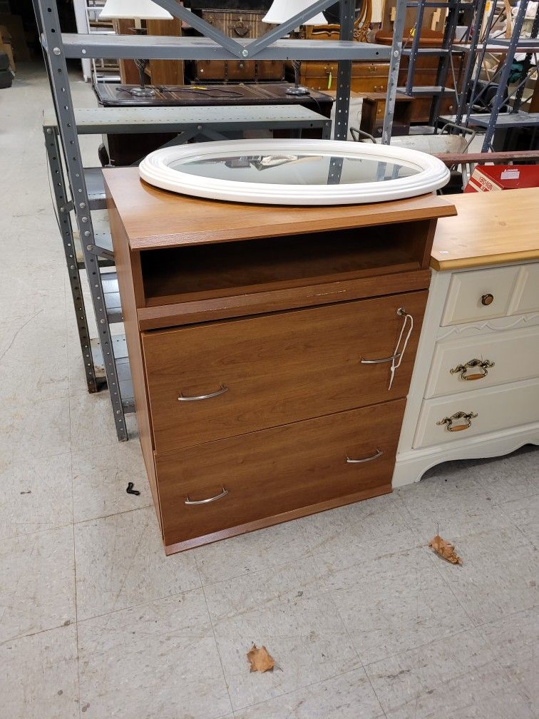 Locking File Cabinet