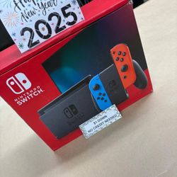Nintendo Switch V2 Gaming Console New - Pay $1 today and pay the rest later -