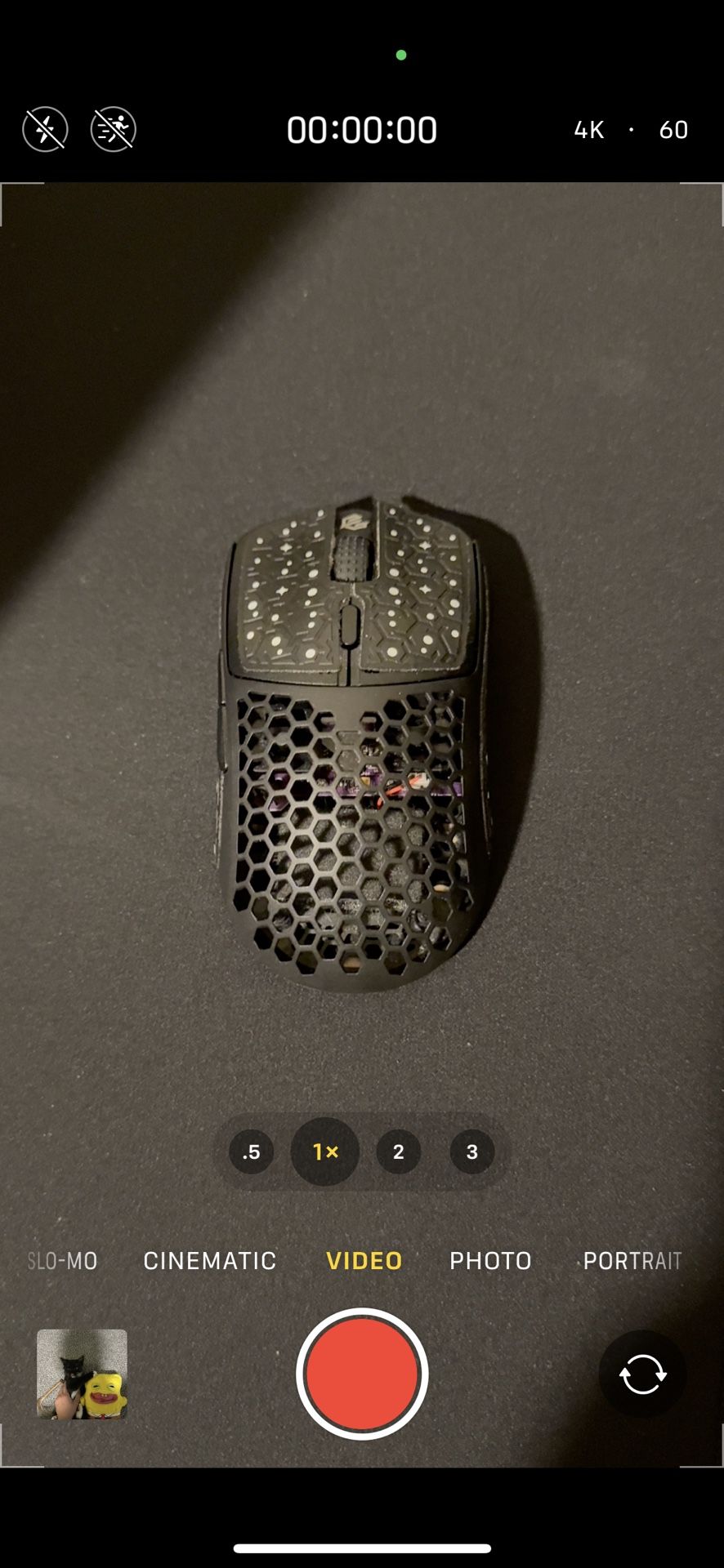 Gaming mouse Gwolves HTX 4k.