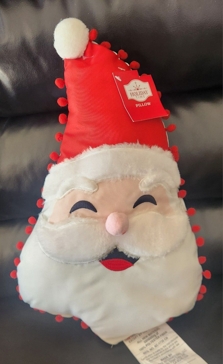 Holiday Time Vintage Style Santa Claus Pillow