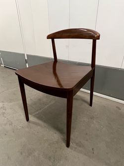 West Elm Mid-Century Wood Dining Chairs, Set of 4
