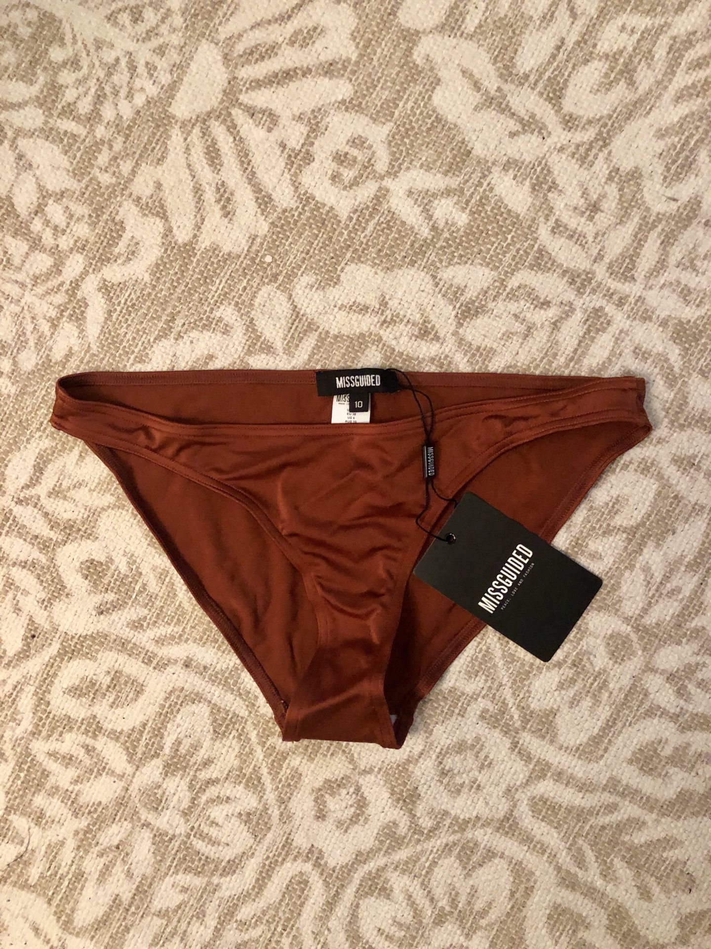 Brand new!! Missguided Rust Bikini bottom