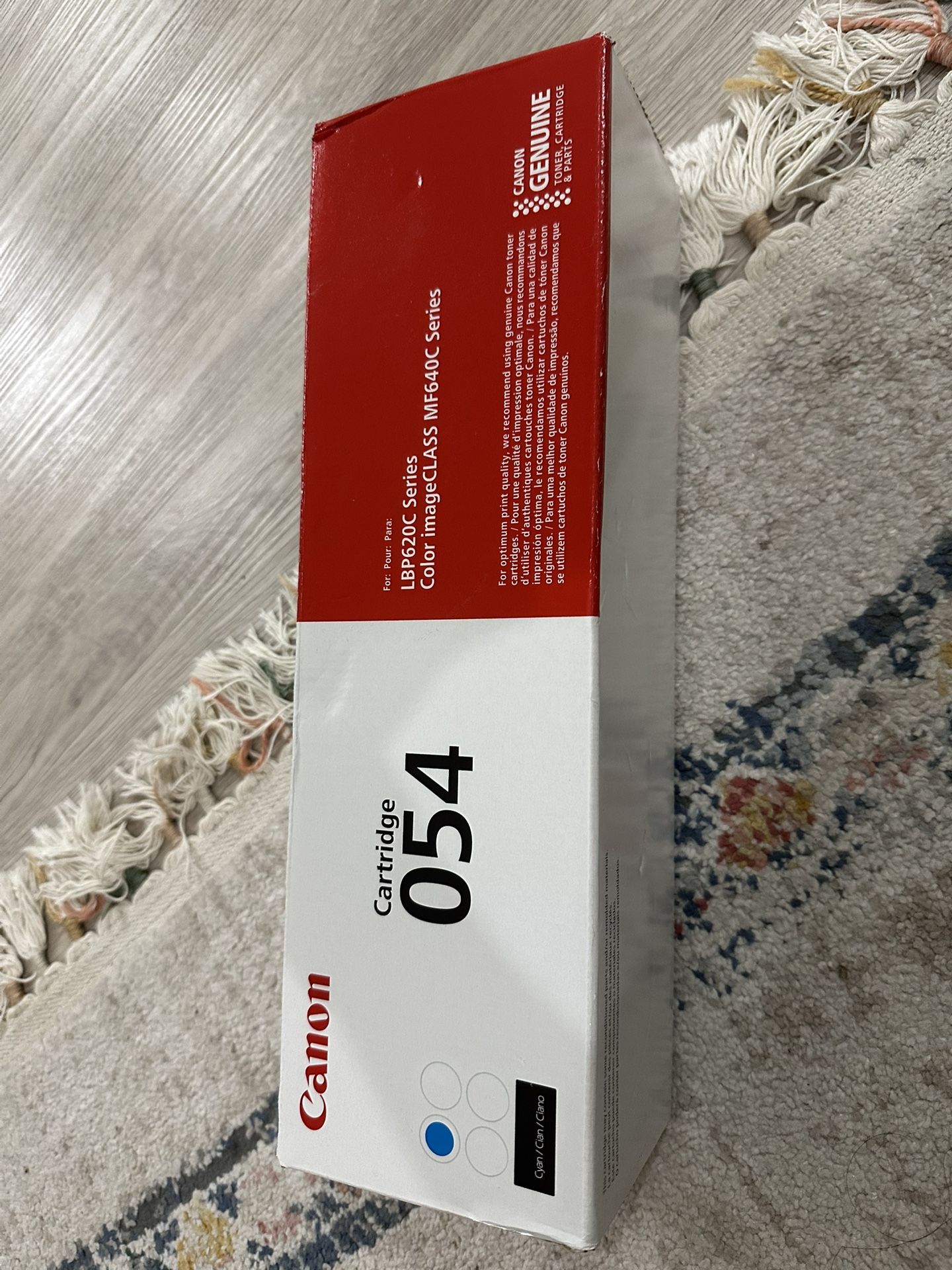 Genuine Original Canon 054 Cyan Toner Cartridge BRAND NEW SEALED