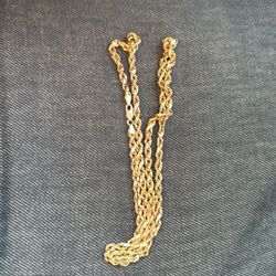10k Gold Rope Chain