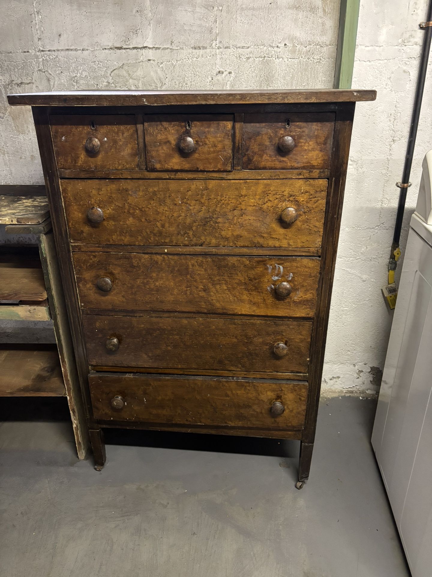 Antique High Boy Dresser And Antique Armoire Sold Separately $250 EACH