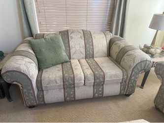 3-Piece Damask Stripe Living Room Set (best offer)