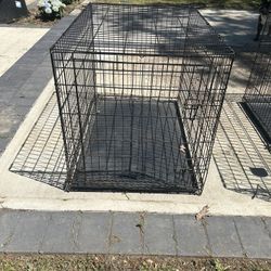 2 Dog Cages 