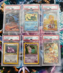 Pokemon PSA Slab Lot NOT $1 (READ DESCRIPTION)