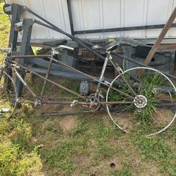 vintage Motobecane tandem bicycle