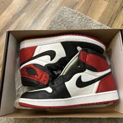 Air Jordan 1 Satin Black Toe