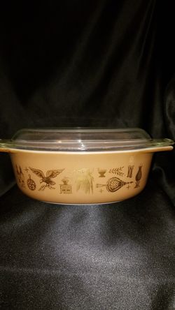 Vintage Pyrex Americana