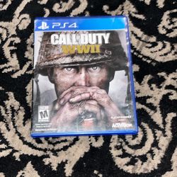PS4 call of duty WWII