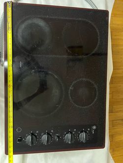 GE Electric Cooktop Model JP930B0C1BB