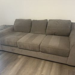 Couch, Swivel Seat, Ottoman 