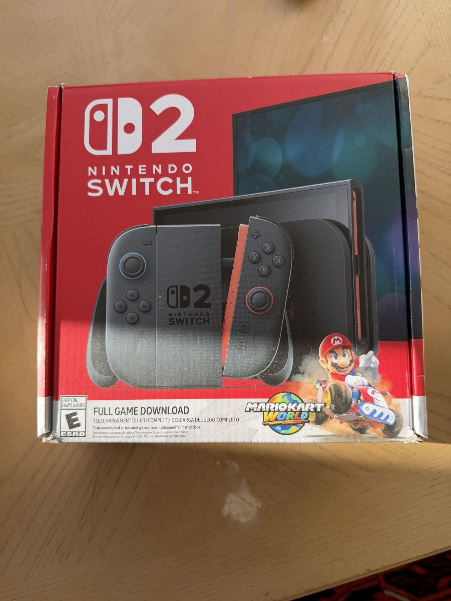 Nintendo Switch With Mario Party And Mario Kart