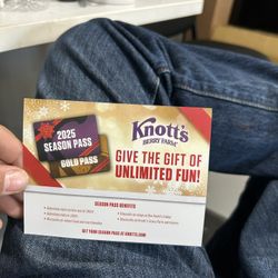 Knotts Berry Farm Day Passes