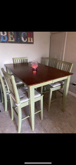 Bar Like Dining Table (Opens Up)