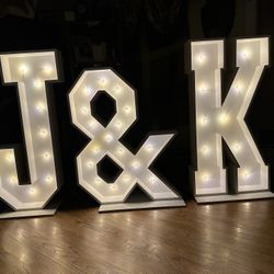 Marquee Letters And Numbers