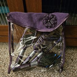 Conair Purple Hair Brush Set