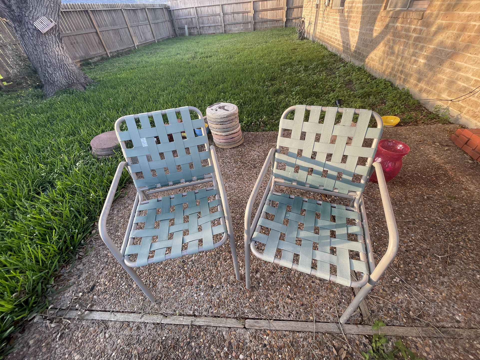 Strapping Patio Chairs