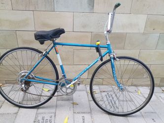Blue Schwinn Varsity Bicycle