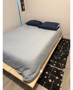 Floyd Queen Platform Bed Frame - Natural Wood