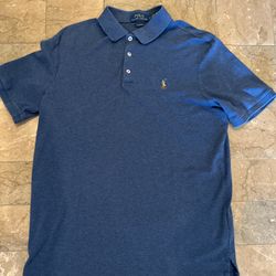 Polo Ralph Lauren Classic Fit Polo Shirt Blue Size M