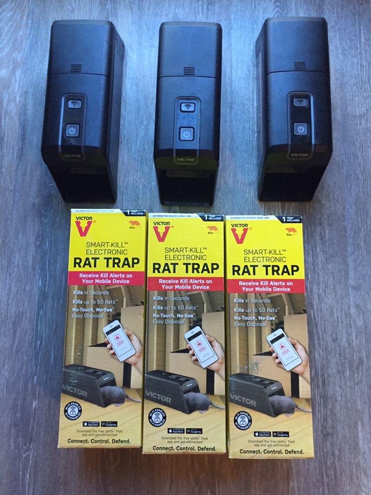 Victor Electric Rat Trap With Cell Phone Alert