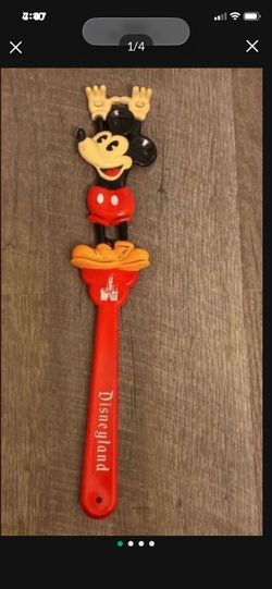 Vintage Disneyland Mickey Mouse Back Scratcher