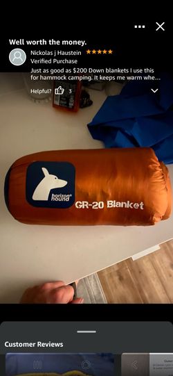 Camping blanket