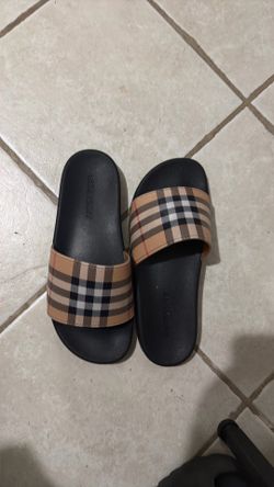 Burberry slides