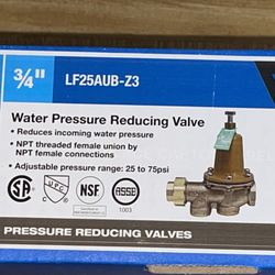Water Pressure Reducing Valve 
