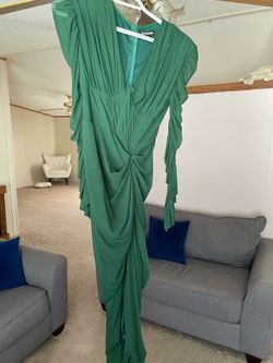 Green dress for special occasions