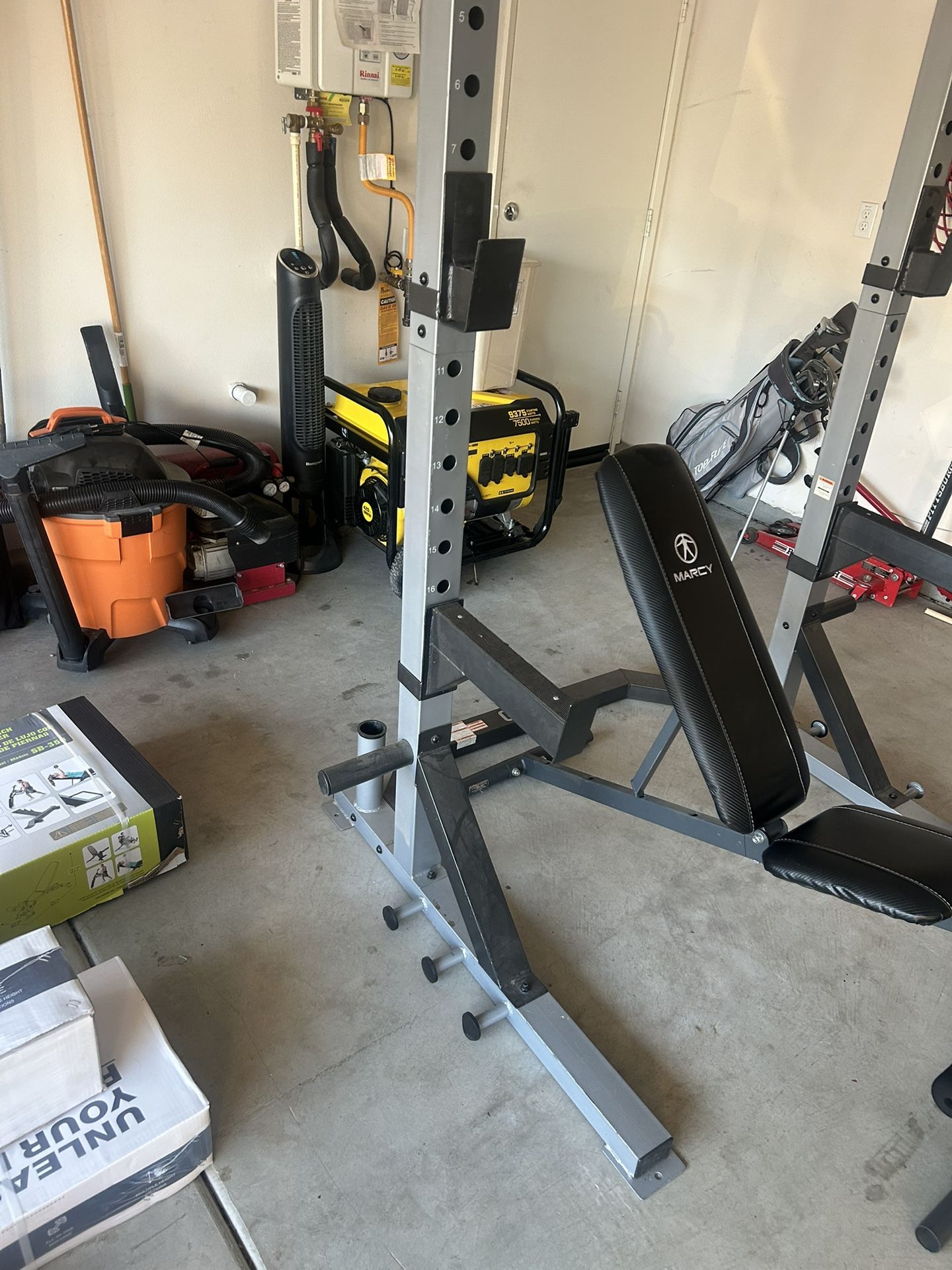 Cap Squat Rack And Bench Rack