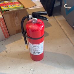Kiddie Fire extinguisher 15 pounds unused