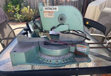 Hitachi Compound Miter Saw