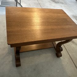 Antique Quarter Sawn Solid Oak Empire Desk