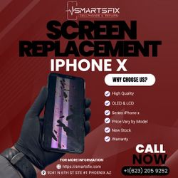 Apple iPhone X Screen Replacement Display | Premium & Aftermarket | OLED & LCD