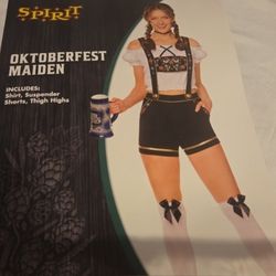 Halloween Costume Oktoberfest Maiden